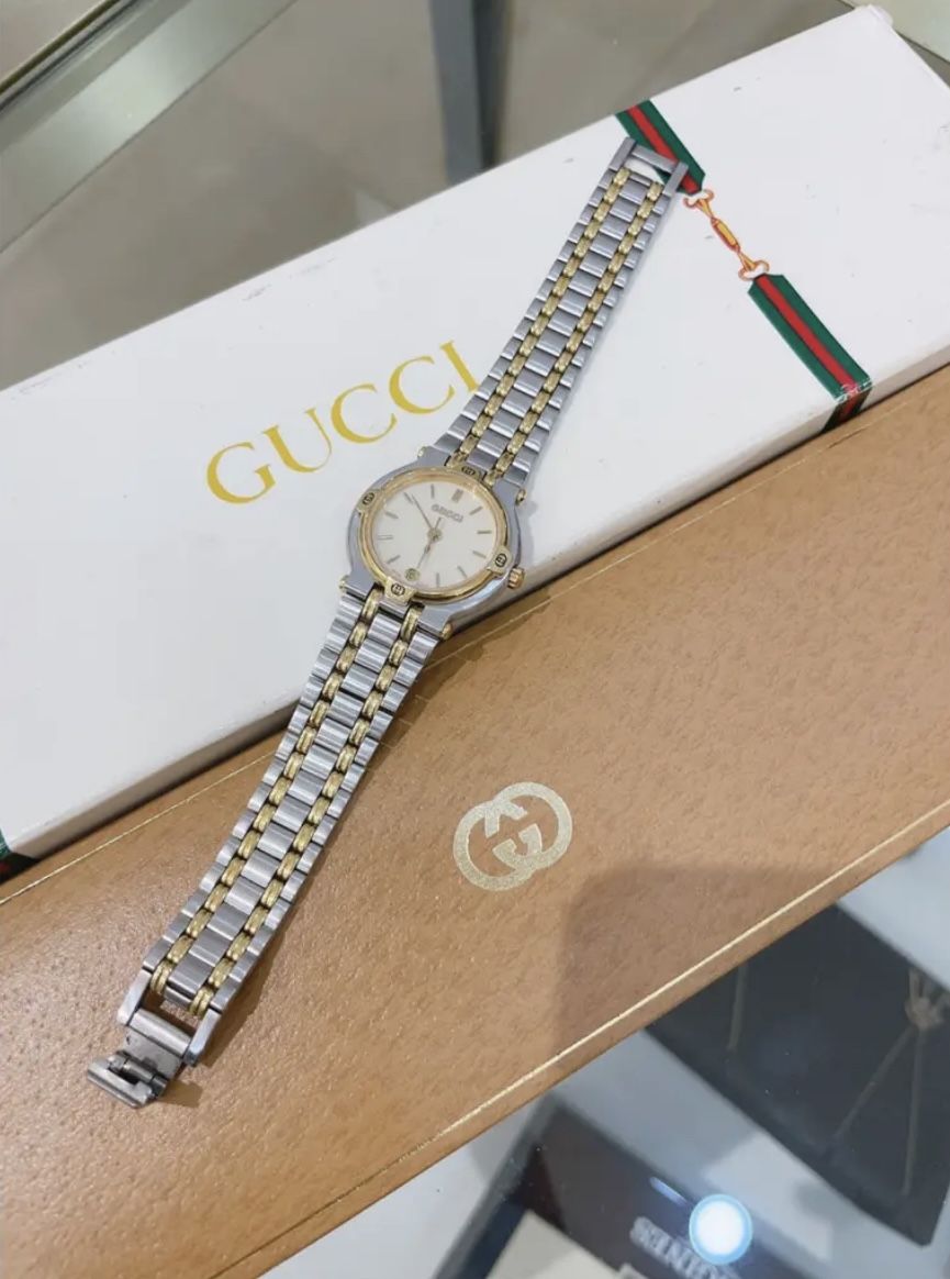 Vintage Gold Gucci Watch