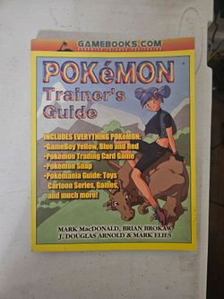 Vintage Pokémon Trainer's Guide Book