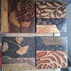 Antique Cermic Wall Art 