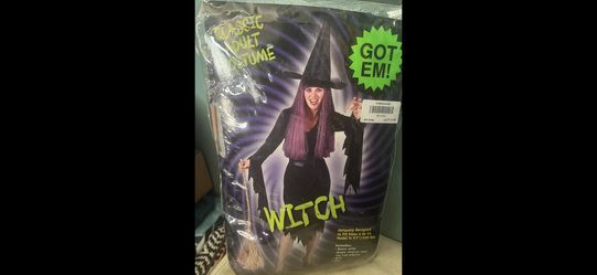 Witch Costume ( Standard , Used )