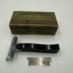 Vintage speed safety razor w/ orig. box- Lone-Star special #GSC-24