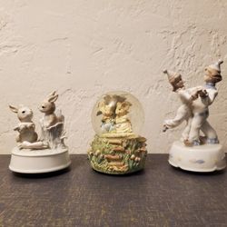 Bunny Rabbit Clown Music Box $8 Each 