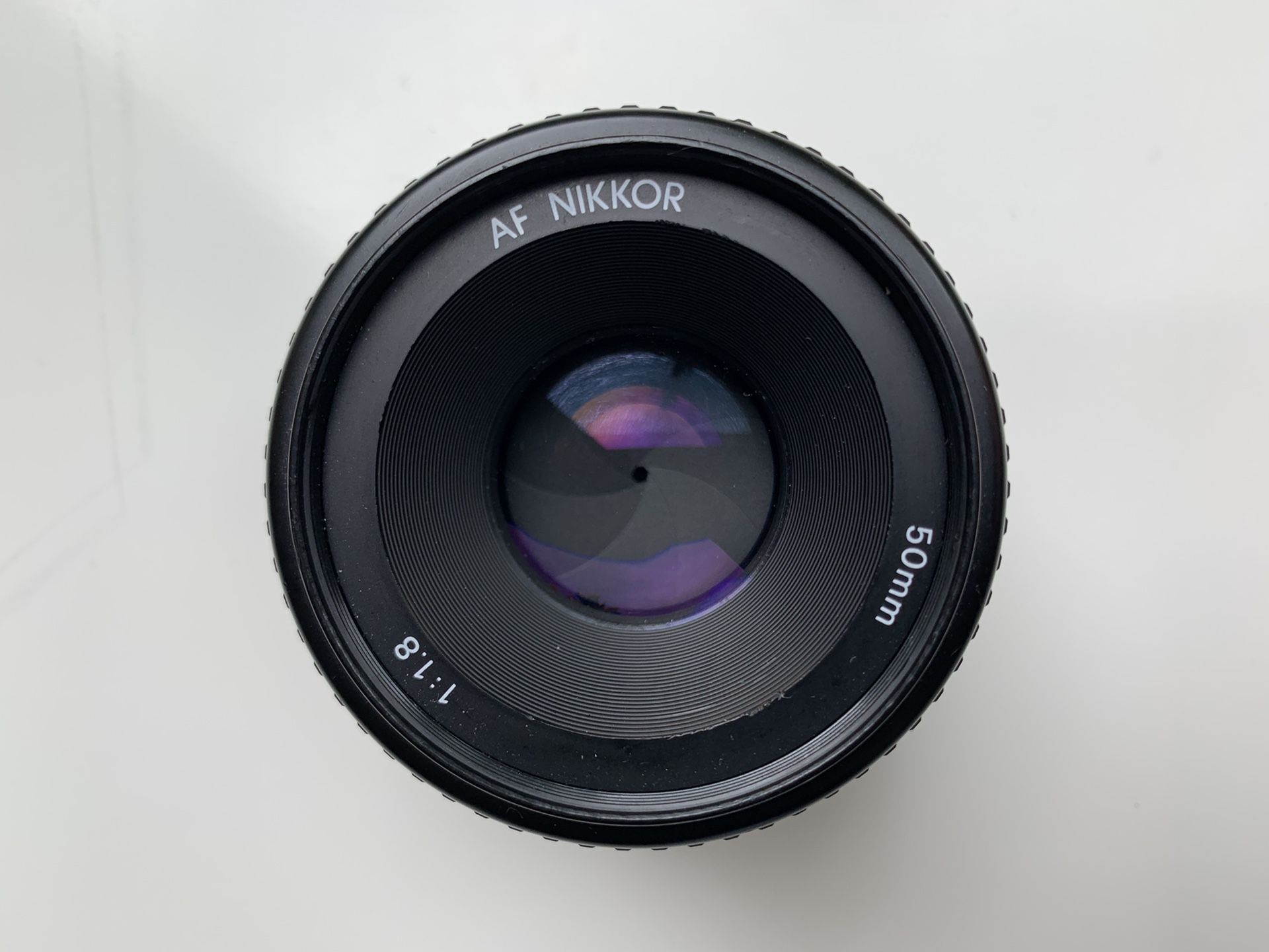 Nikon AF Nikkor 50mm f/1.8D Lens - Black