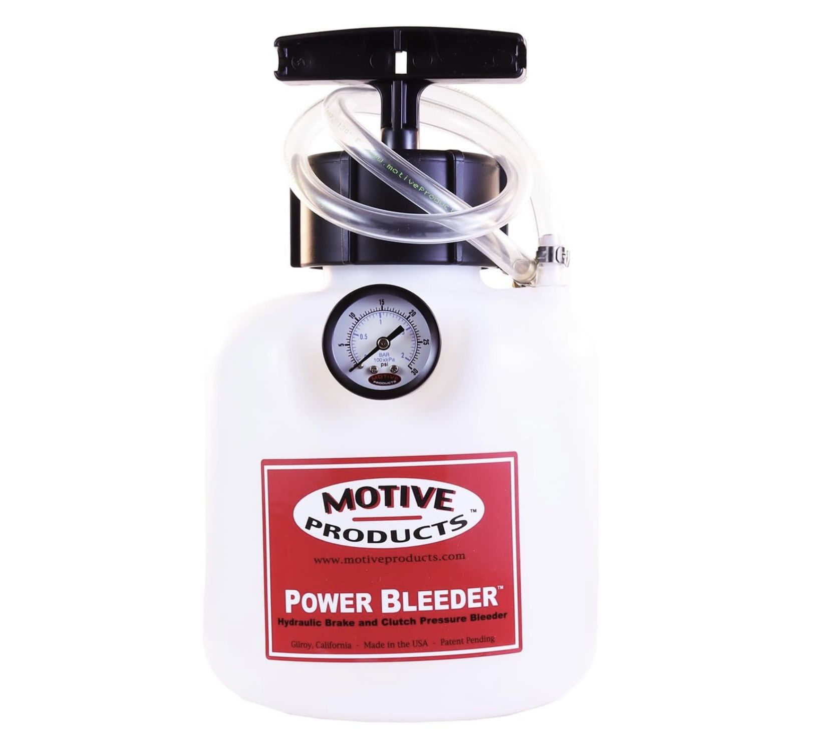 Motive Products 0108 Late Model GM Compatible Power Bleeder 2-Quart Tank with Hose and Adapter