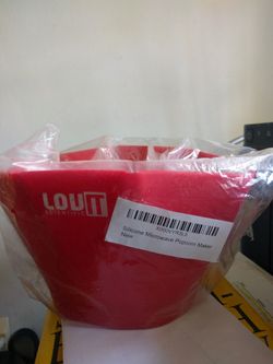 Silicone microwave popcorn maker