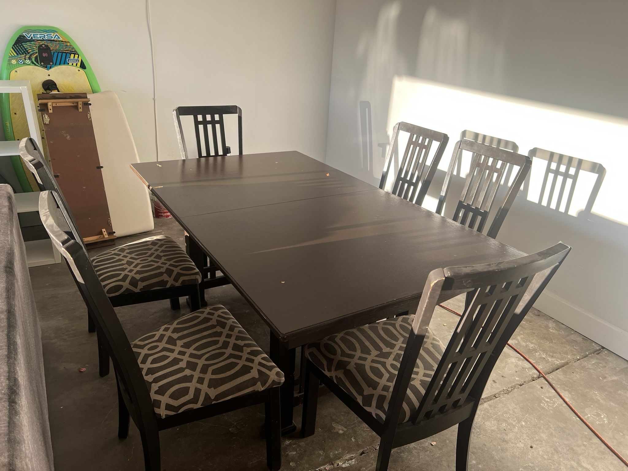 Table And 6 Chairs