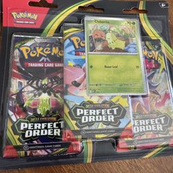 Perfect Order Blisters Pokemon