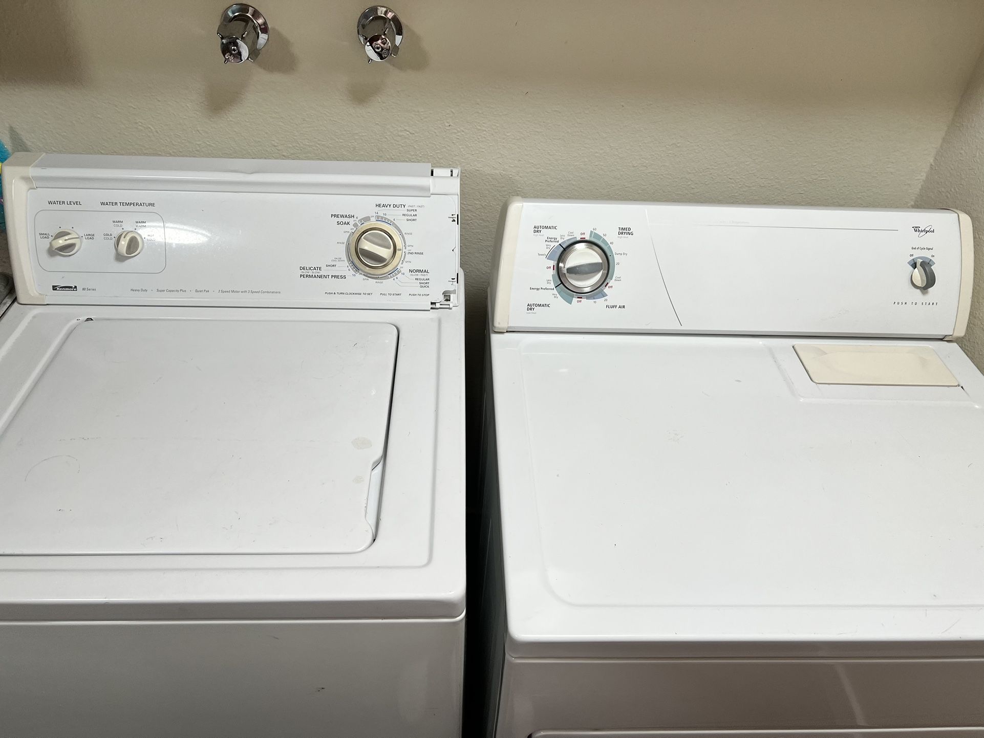 Washer And Dryer