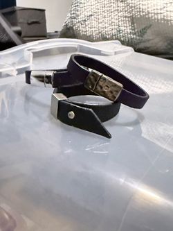 3 Handmade Italian Leather Bracelets