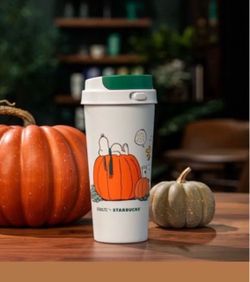 Starbucks snoopy cup New in box $55 AUTHENTIC
