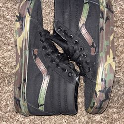 Black Camo Vans