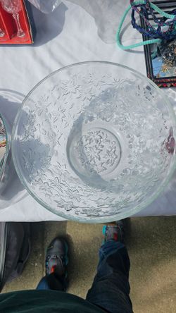 Princess House Fantasia Large Salad Bowl
