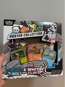 Unova Poster Collection sealed new pokemon black and white