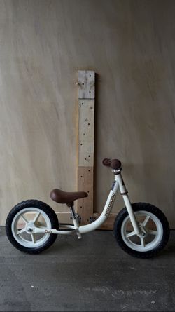 Retrospec Cub 12" Balance Bike — Eggshell, Ages 18 Months–4 Years