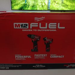 New Milwaukee M12 Fuel Tool Set