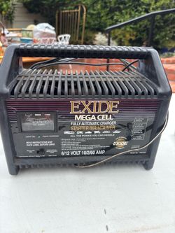 Exide Mega-Cell 6/12V battery charger / starter / maintainer
