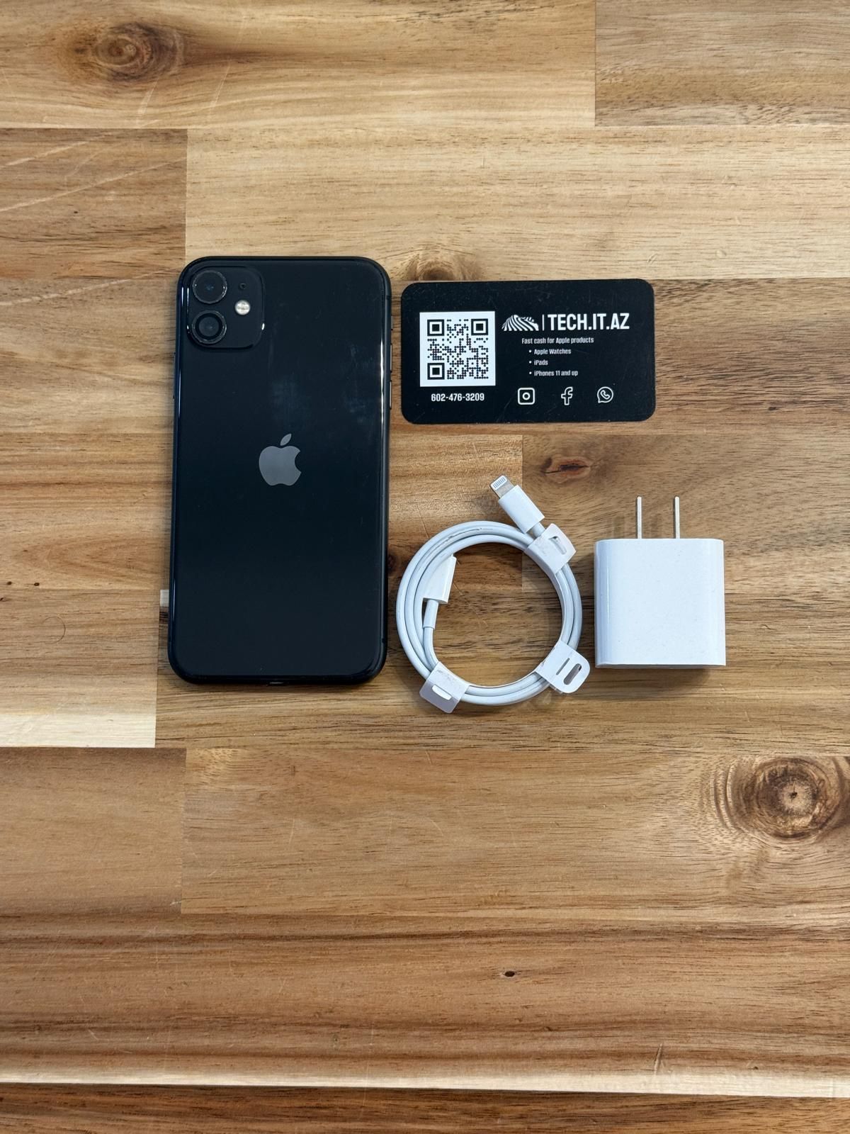 📱 iPhone 11 | 128GB | Black | AT&T/Cricket Only | Hablo Español 