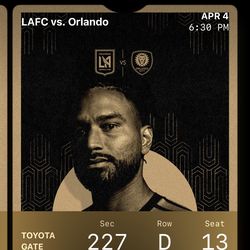LAFC vs Orlando 4/4/26