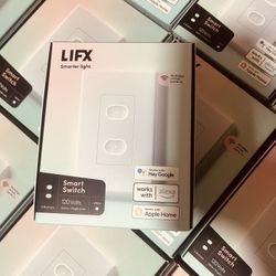 LIFX Smart Wi-Fi Touch Dimmer Switch – Voice Activated, White