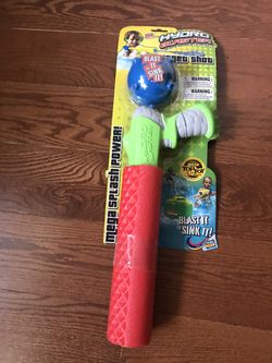 Hydro blaster target shot 