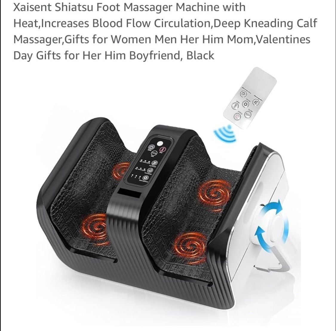 New Foot Massager With Heat. Huge Discount!