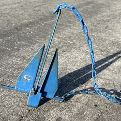 Vintage Boat Anchor Classic Nautical Pwc