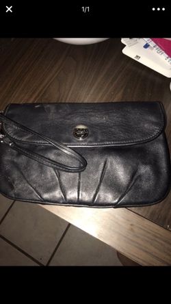 Coach Leather Clutch