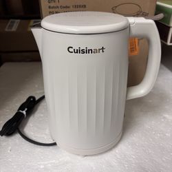 Cuisinart Electric Kettle 1L – Stainless Steel Hot Water Boiler Tea & Coffee Maker