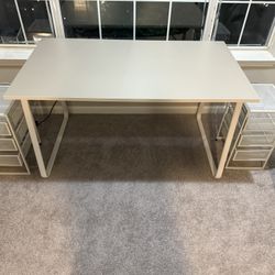 Crème Office Desk