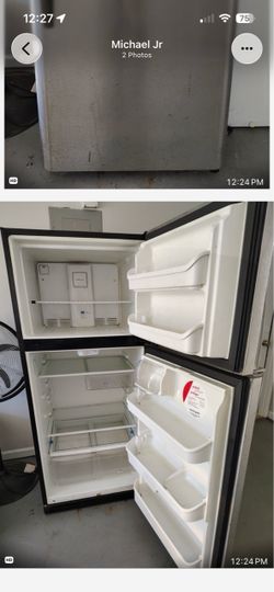 Top Freezer Refrigerator Stainless Steel