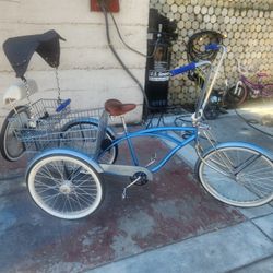 Custom Cadillac Tri Bike 