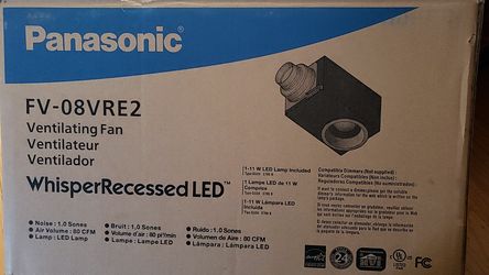 Panasonic fan and light