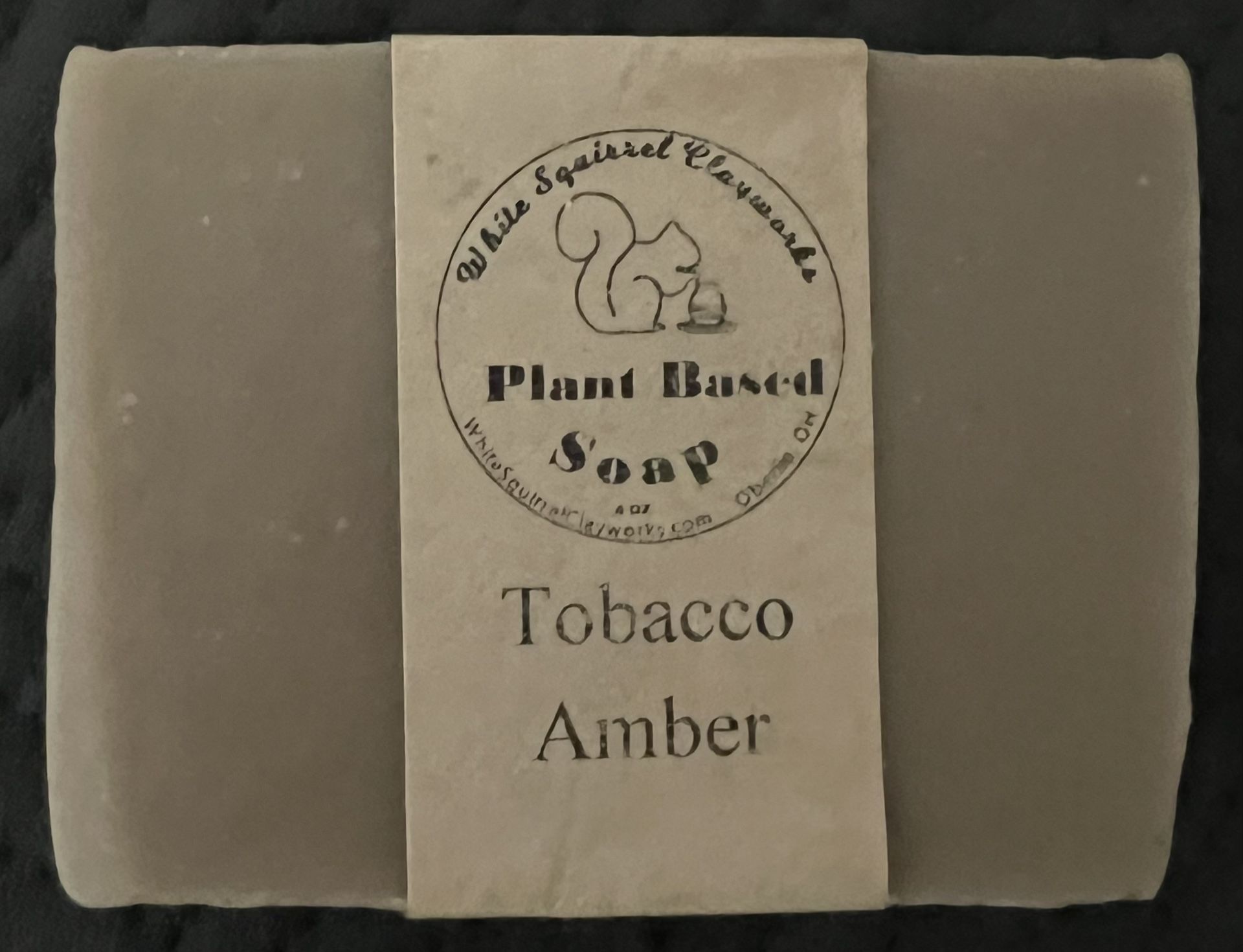 Tobacco Amber Scented All Natural Handmade Soap - 4oz