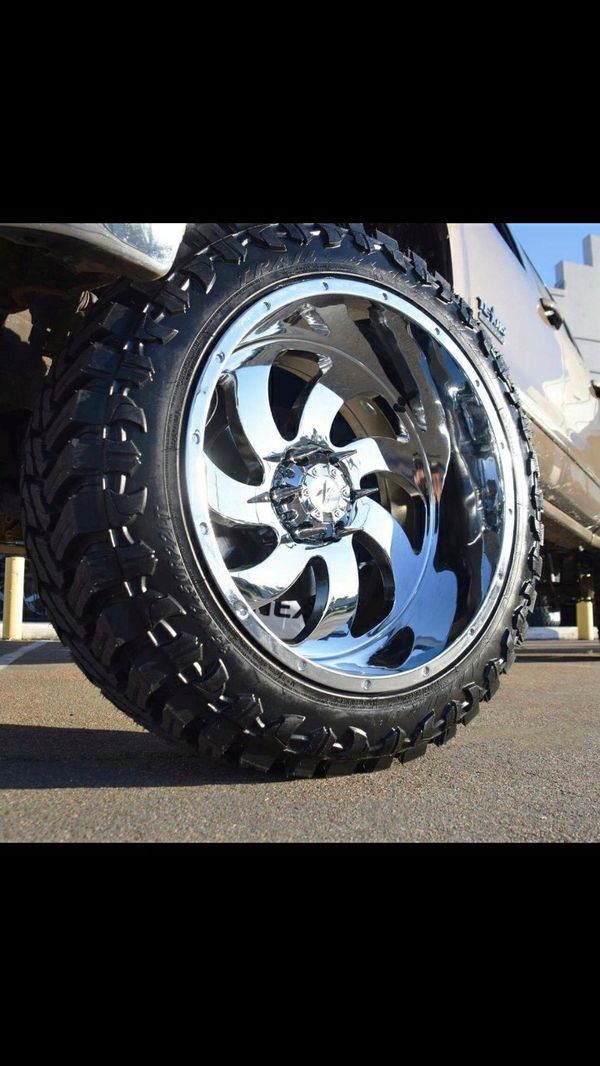 24x14 MONKEY RIMS AND TIRES for Sale in Phoenix, AZ OfferUp