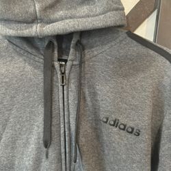 Men’s Adidas Zipper Hoodie Size Med.