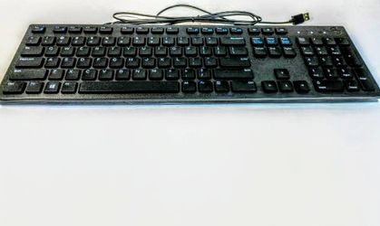  New Genuine (Dell) Wired Keyboard. Black (Tested) , Works . Model : KB216P. No Box.

