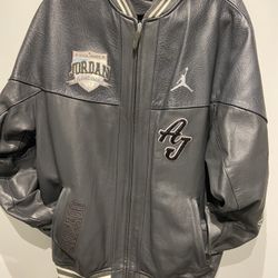 JORDAN BRAND LEATHER JACKET