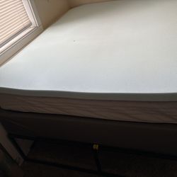 $45 Full-size Mattress, Box spring, and Bed Frame