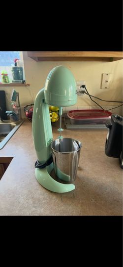Retro Milkshake Maker with Stainless Steel Cup