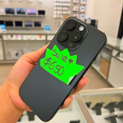 iPhone 16 pro 256gb AT&T cricket