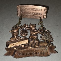 Marienquelle Wandertag hiking medal.