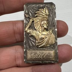 14k Gold Money Clip