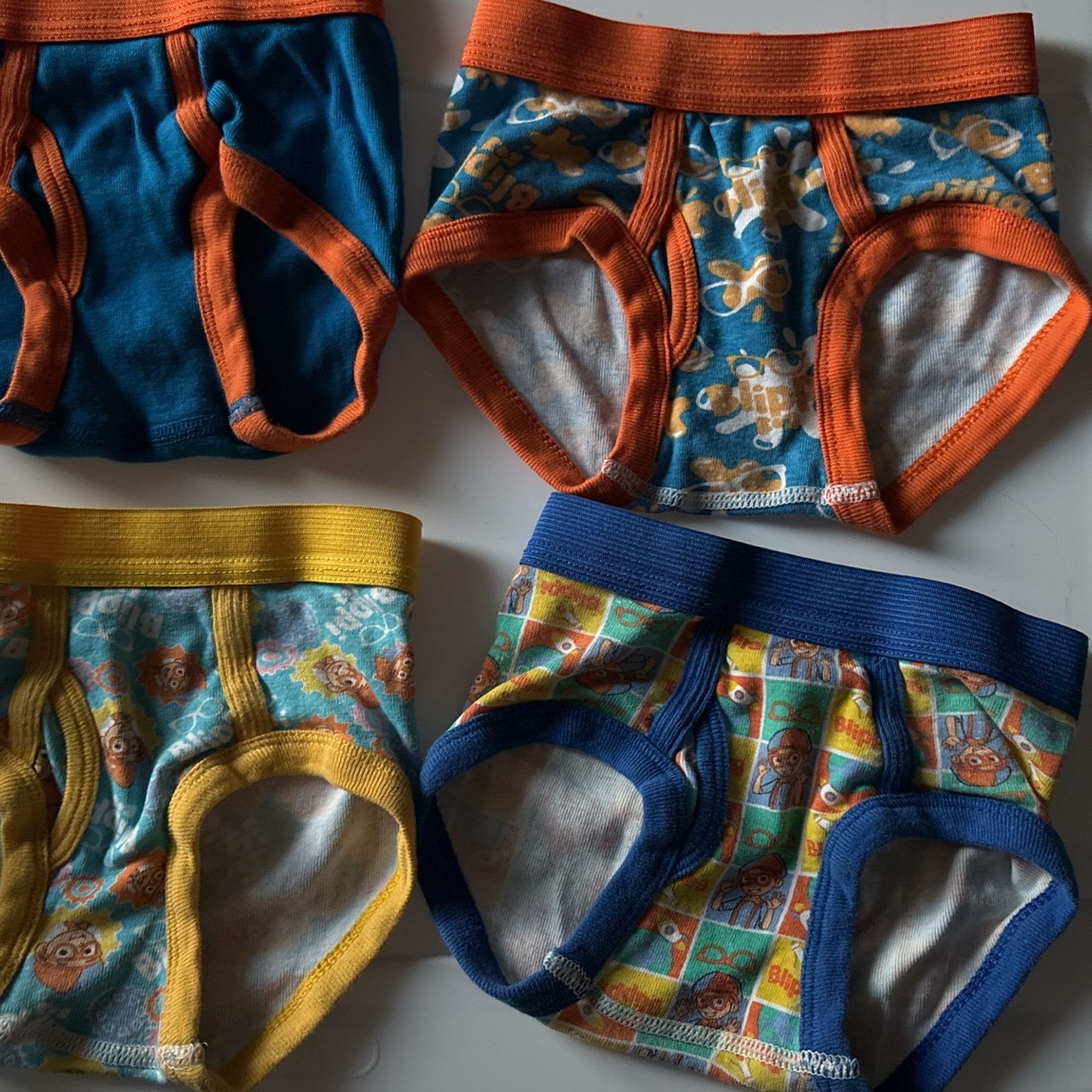 Blippi Underwear Size 2T