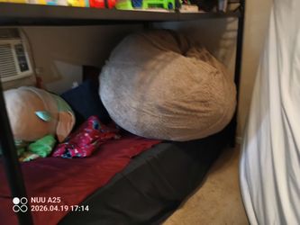 Bean bag that turns into a mattress
