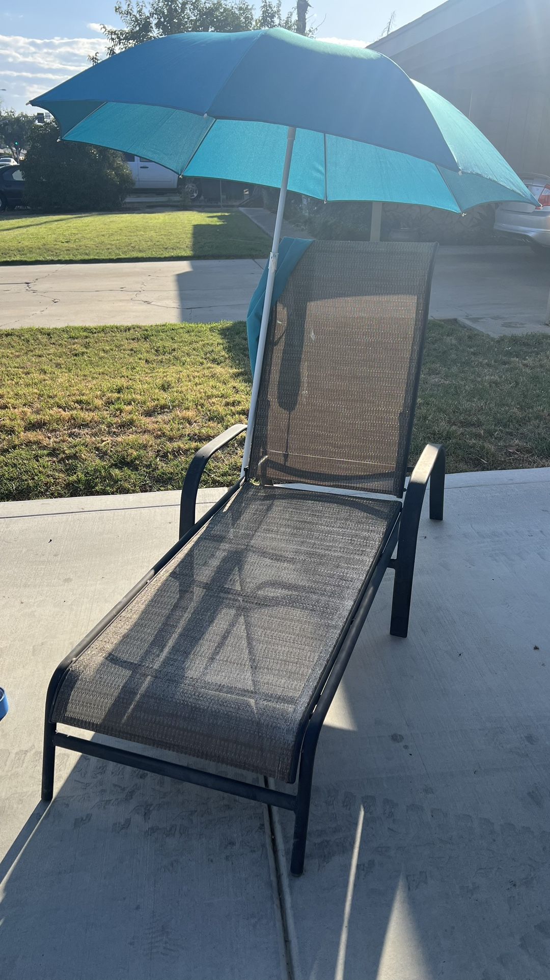 Pool Chair & Umbrella