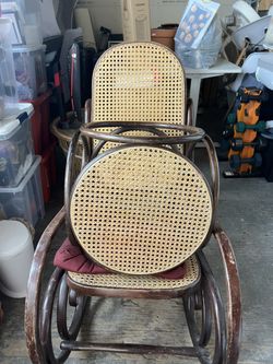 Rocking Chair And Table