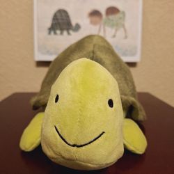 TURTLE PLUSH TOY AND BOOK 