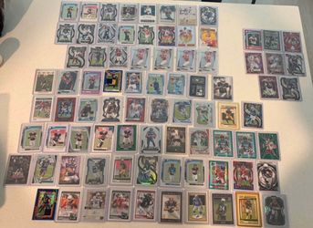 Huge 82 card Star NFL rookie lot - Dart, Ward, Nix, Daniels, Maye, Williams, Ect