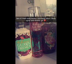 New bath body works.!! Set of 3 body lotion, body spray,shower gel $30