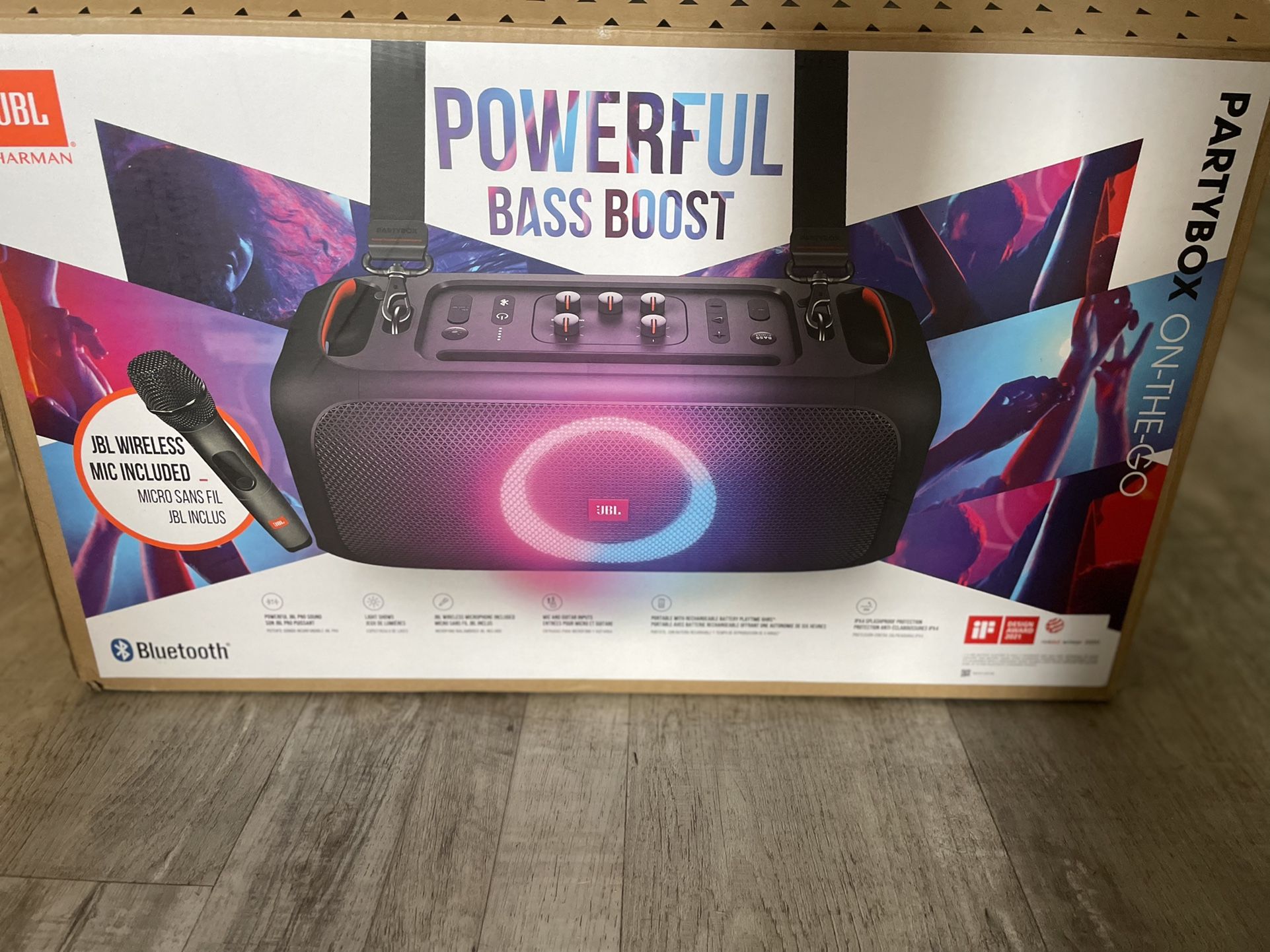 Brand New Large Black JBL Harmon Speaker